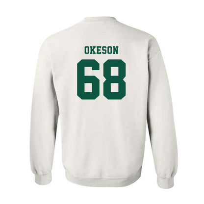 NDSU - NCAA Football : Coy Okeson - Classic Shersey Crewneck Sweatshirt-1