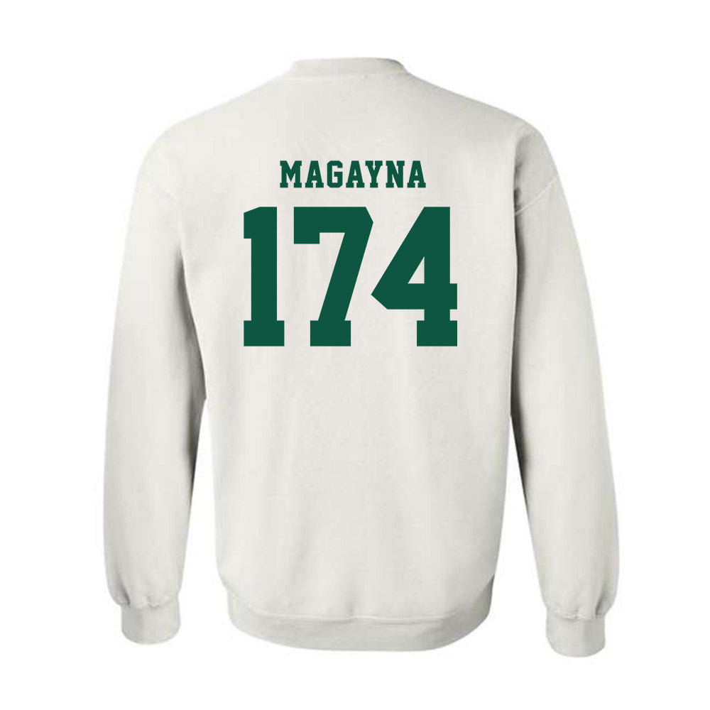 NDSU - NCAA Wrestling : Max Magayna - Classic Shersey Crewneck Sweatshirt-1