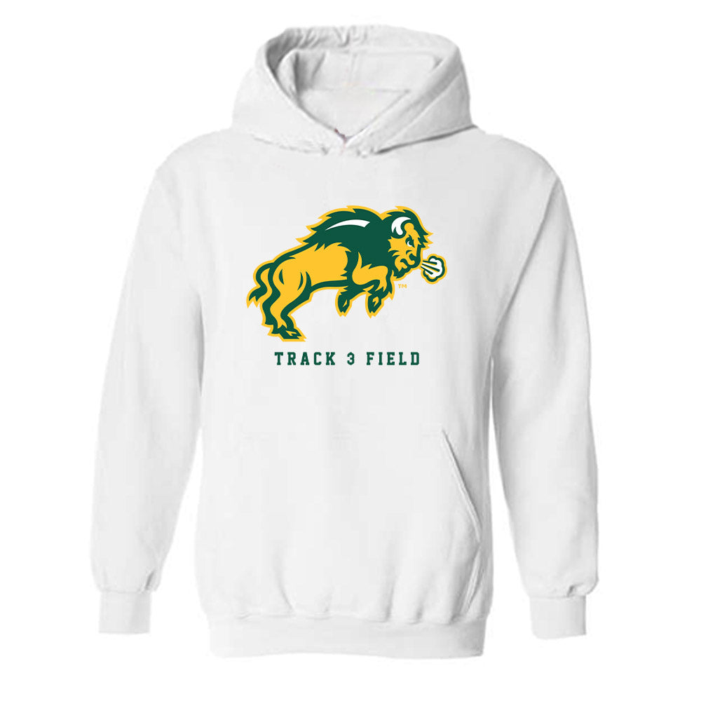 NDSU - NCAA Men's Track & Field : Chris Hilton - Classic Shersey Hooded Sweatshirt-0