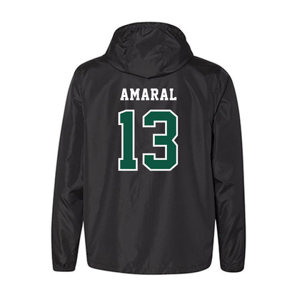 NDSU - NCAA Women's Soccer : Cameron Amaral - Black Windbreaker-1