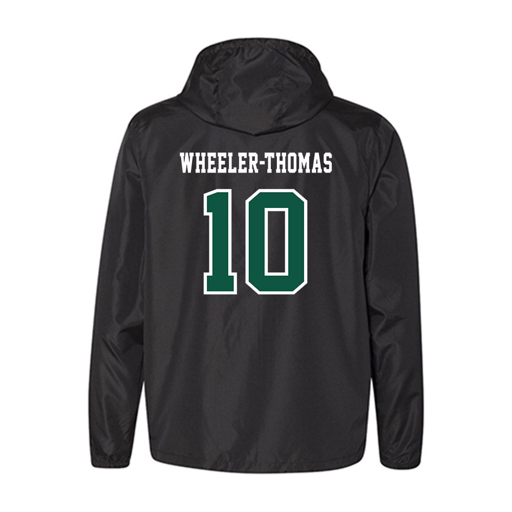 NDSU - NCAA Men's Basketball : Damari Wheeler-Thomas - Black Windbreaker-1