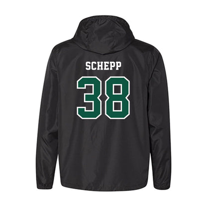 NDSU - NCAA Football : Ben Schepp - Black Windbreaker-1