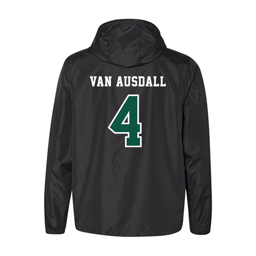 NDSU - NCAA Baseball : Lathan Van Ausdall - Black Windbreaker-1