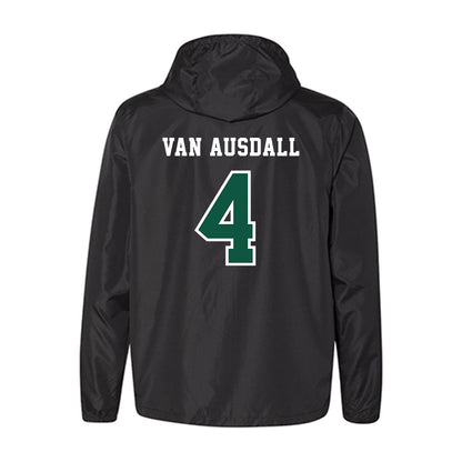 NDSU - NCAA Baseball : Lathan Van Ausdall - Black Windbreaker-1