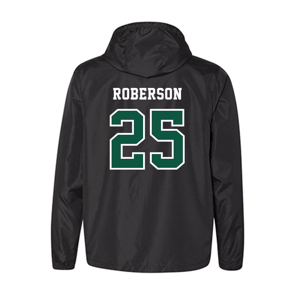 NDSU - NCAA Women's Soccer : Leighton Roberson - Black Windbreaker-1
