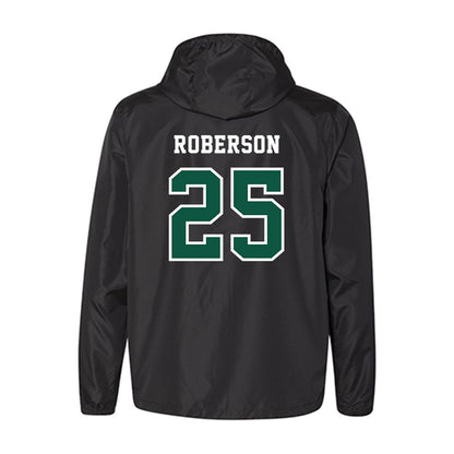 NDSU - NCAA Women's Soccer : Leighton Roberson - Black Windbreaker-1