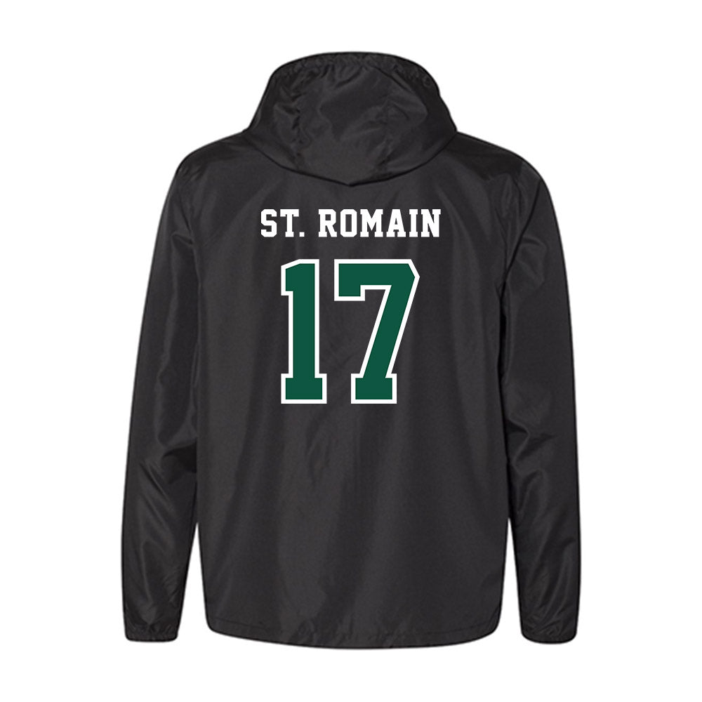 NDSU - NCAA Football : Isiah St. Romain - Black Windbreaker-1