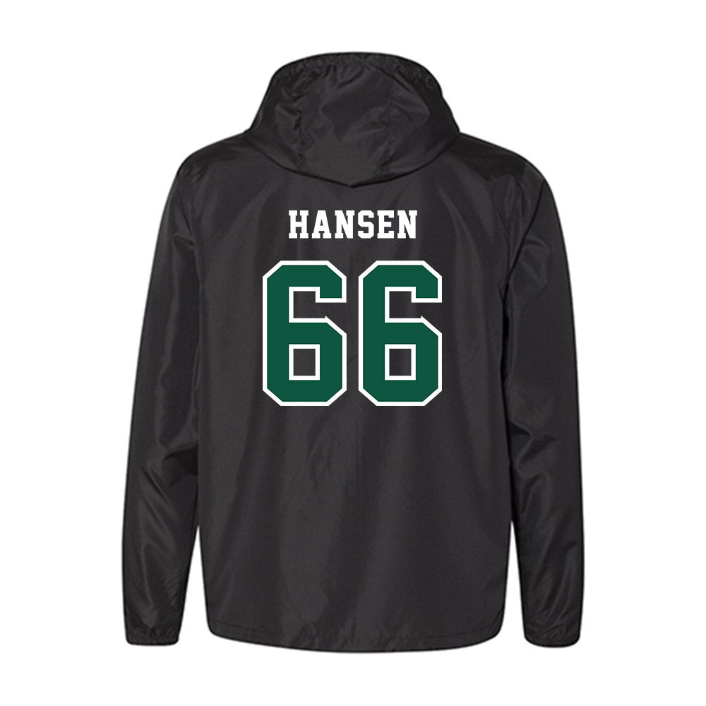 NDSU - NCAA Football : Jack Hansen - Black Windbreaker-1
