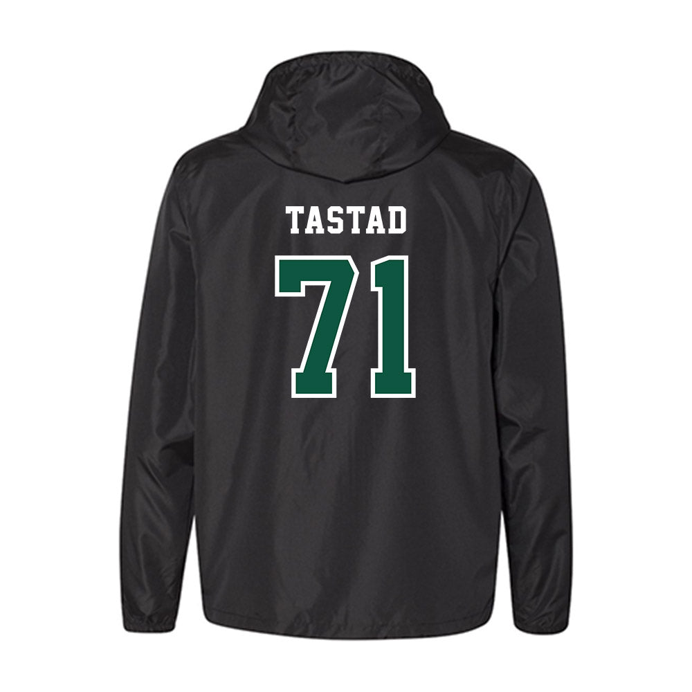 NDSU - NCAA Football : Nate Tastad - Black Windbreaker-1