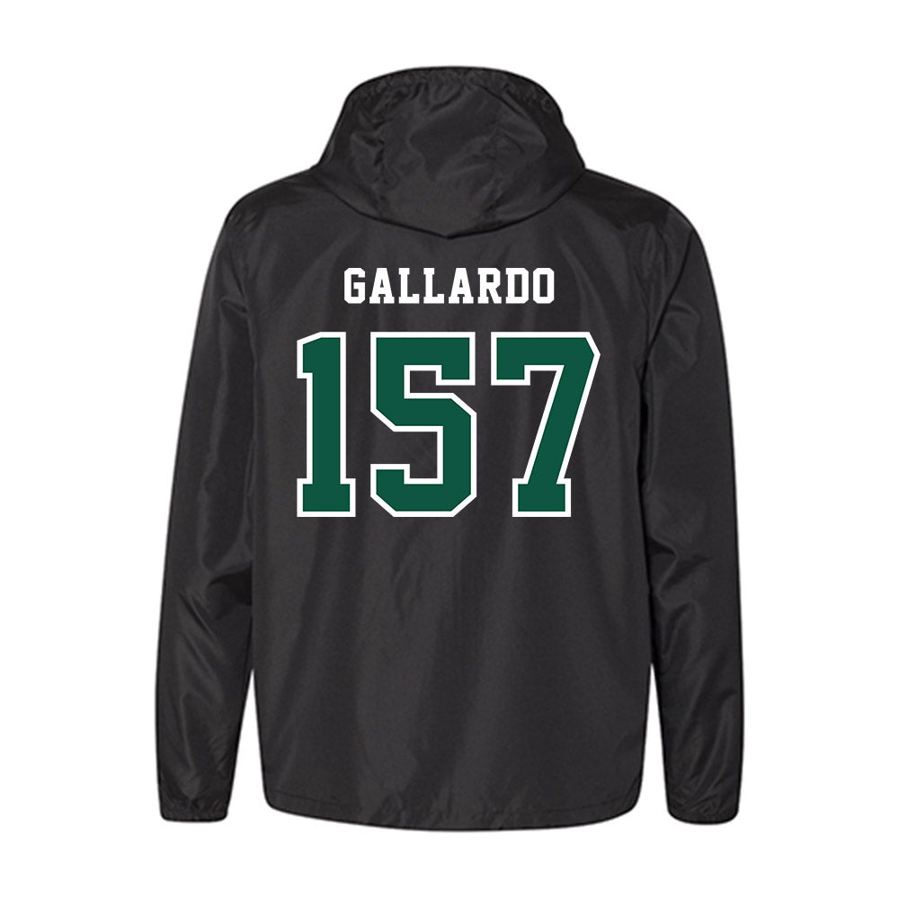 NDSU - NCAA Wrestling : Gabriel Gallardo - Black Windbreaker-1