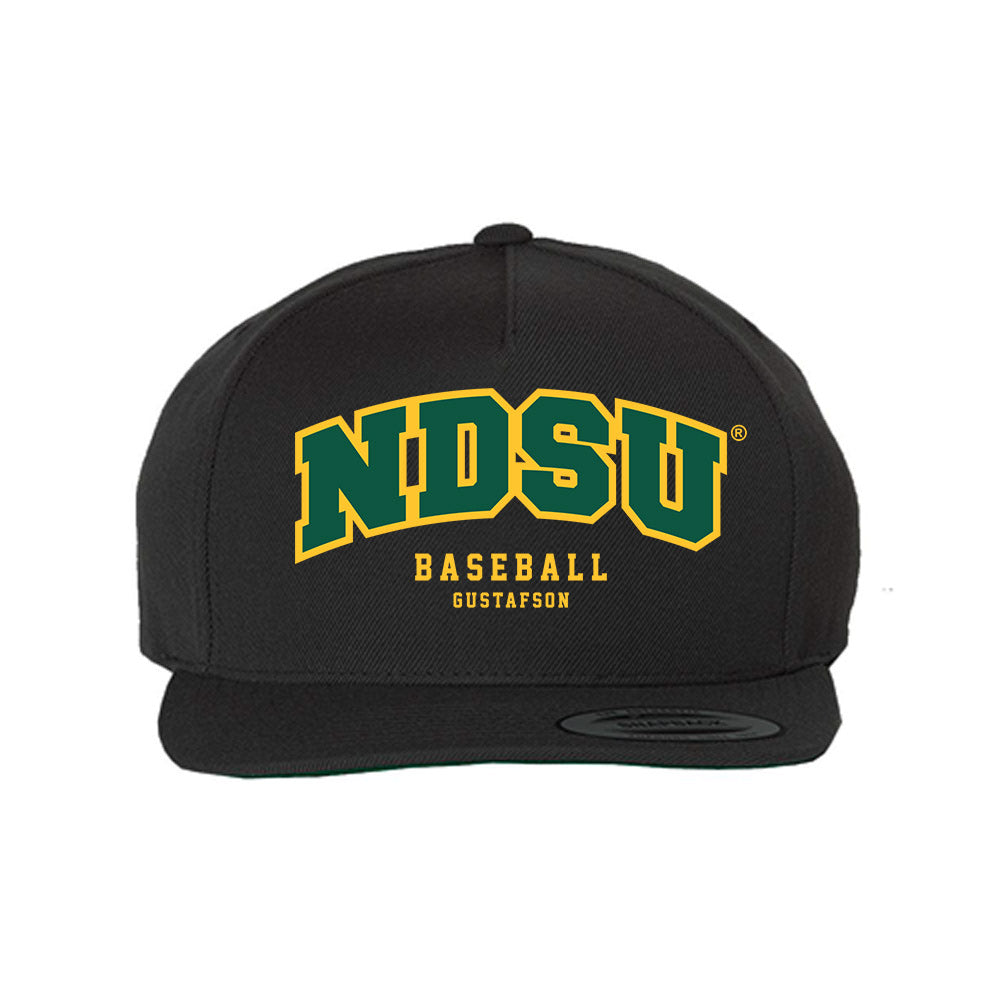 NDSU - NCAA Baseball : Evan Gustafson - Snapback Hat-0