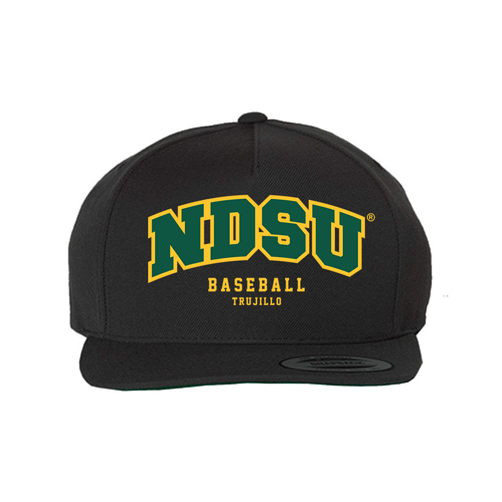 NDSU - NCAA Baseball : Diego Trujillo - Snapback Hat-0