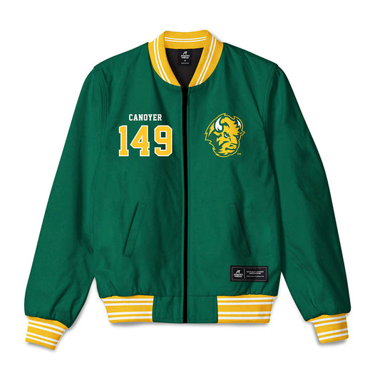 NDSU - NCAA Wrestling : Brayden Canoyer - Bomber Jacket-0