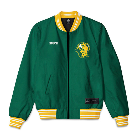 NDSU - NCAA Men's Cross Country : Regan Bosch - Bomber Jacket-0