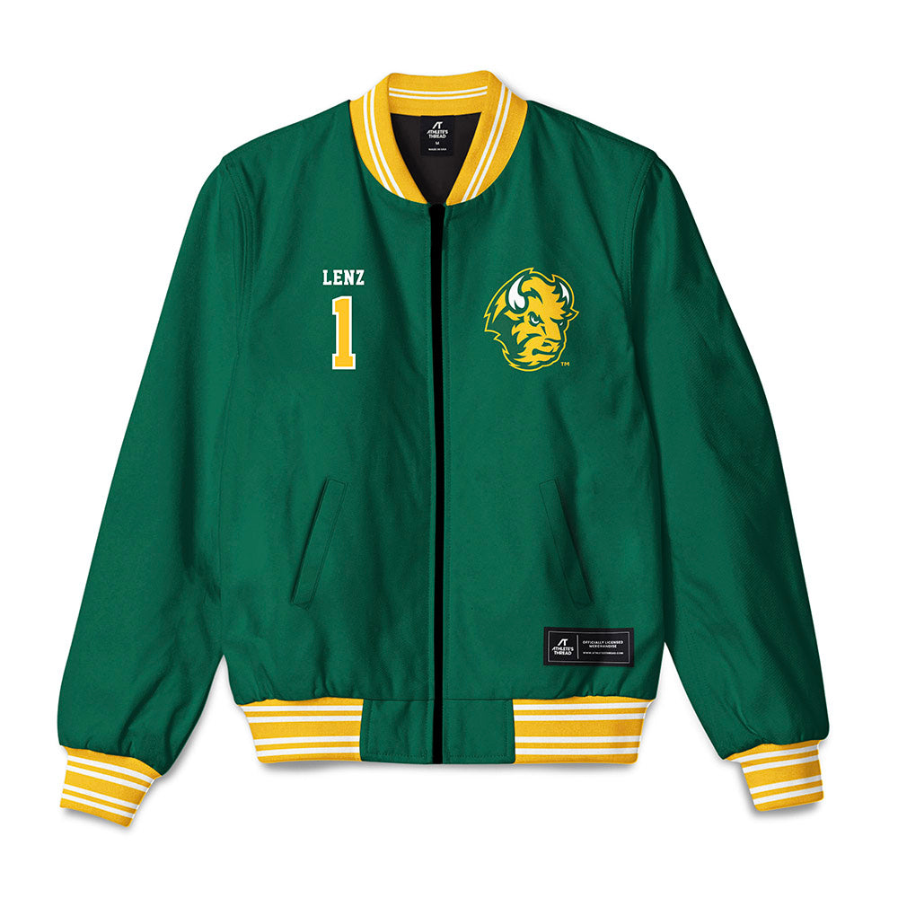 NDSU - NCAA Women's Basketball : Molly Lenz - Bomber Jacket-0