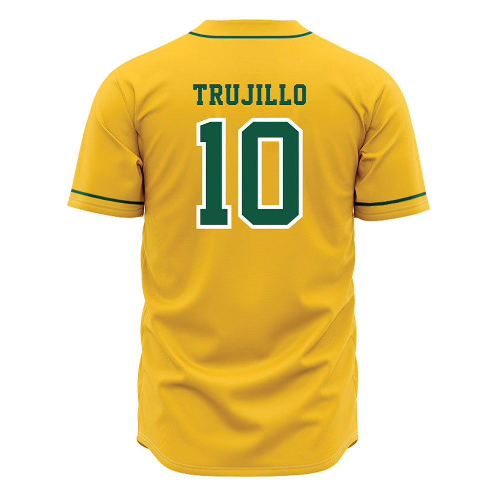 NDSU - NCAA Baseball : Diego Trujillo - Yellow Jersey-1