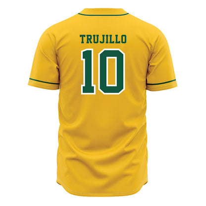 NDSU - NCAA Baseball : Diego Trujillo - Yellow Jersey-1