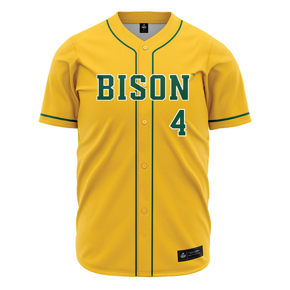 NDSU - NCAA Baseball : Lathan Van Ausdall - Yellow Jersey-0