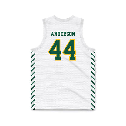 NDSU - NCAA Men's Basketball : Treyson Anderson - White Basketball Jersey-1