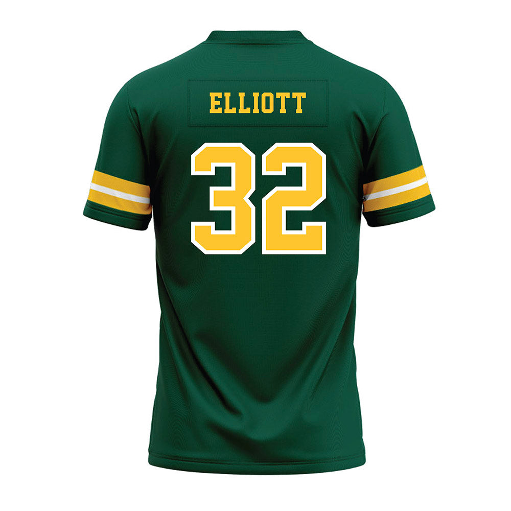 NDSU - NCAA Football : Alex Elliott - Green Premium Football Jersey-1