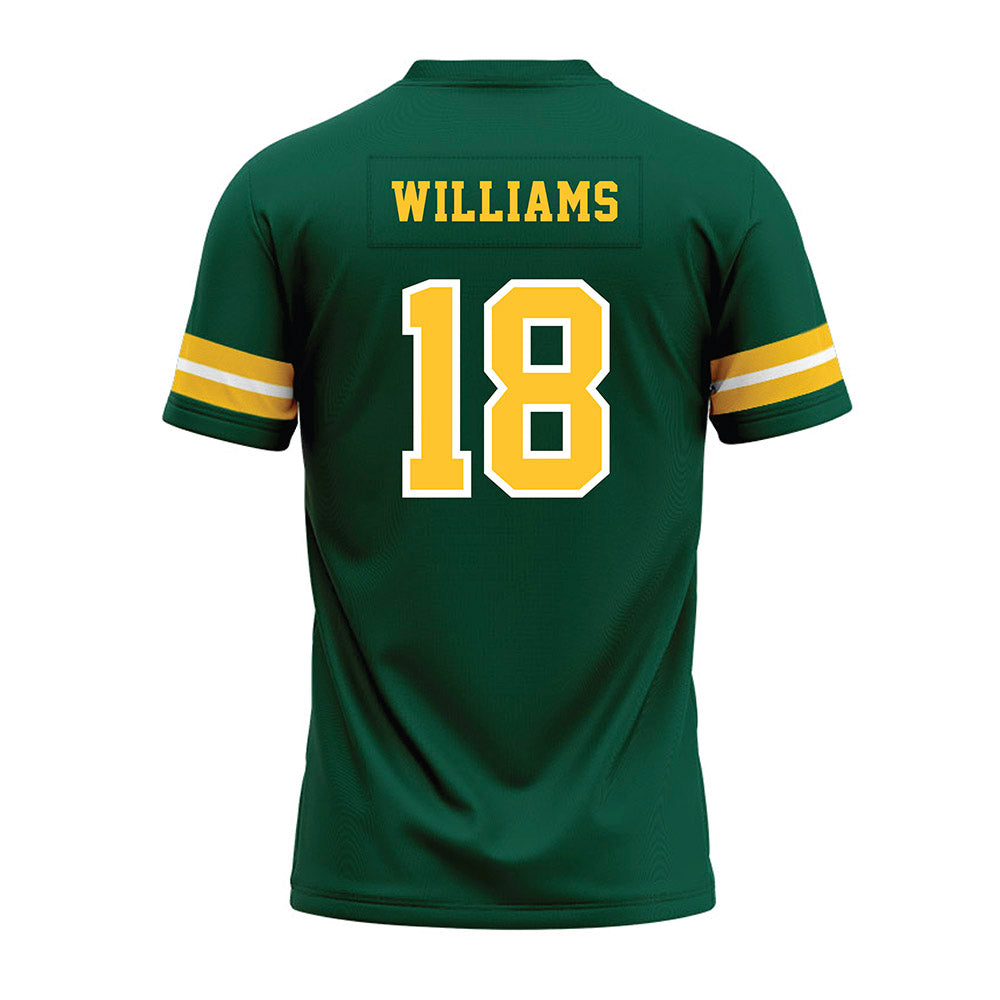 NDSU - NCAA Football : Jackson Williams - Green Premium Football Jersey-1