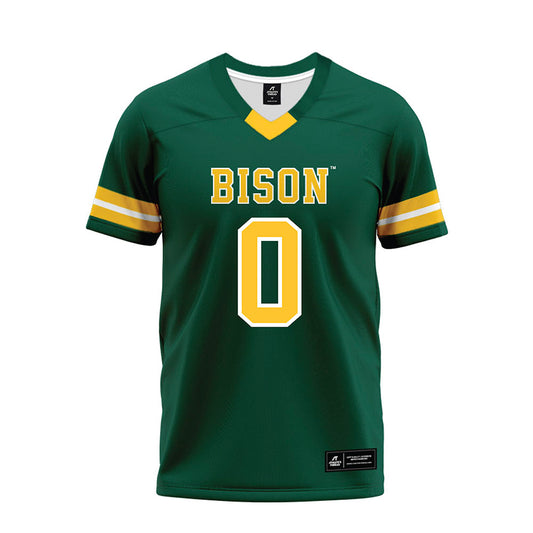 NDSU - NCAA Football : Preston Brown - Green Premium Football Jersey-0