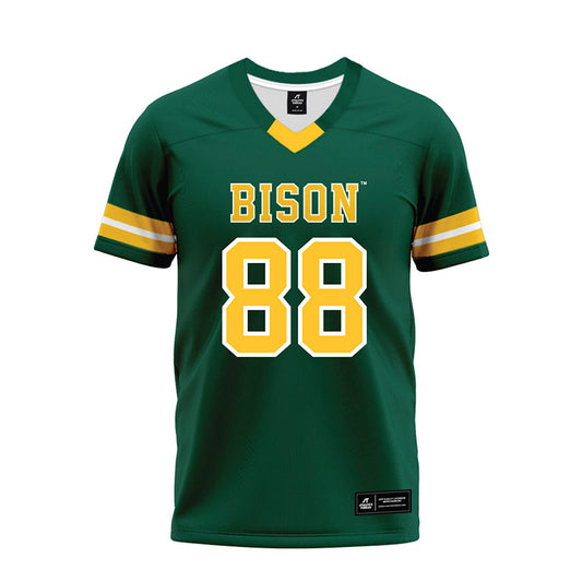 NDSU - NCAA Football : Isaac Ellison - Green Premium Football Jersey-0