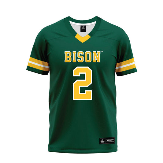 NDSU - NCAA Football : Nathan Hayes - Green Premium Football Jersey-0