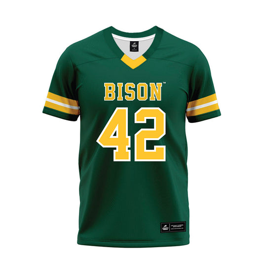 NDSU - NCAA Football : Alex Elliott - Green Premium Football Jersey-0