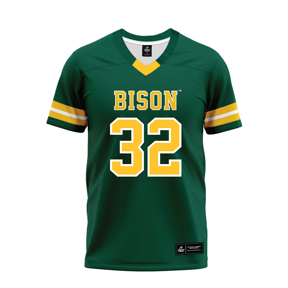 NDSU - NCAA Football : Alex Elliott - Green Premium Football Jersey-0