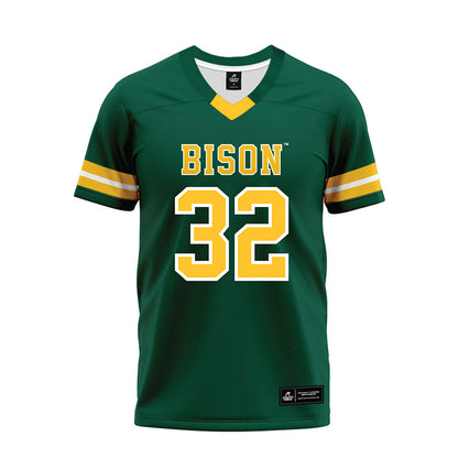 NDSU - NCAA Football : Alex Elliott - Green Premium Football Jersey-0