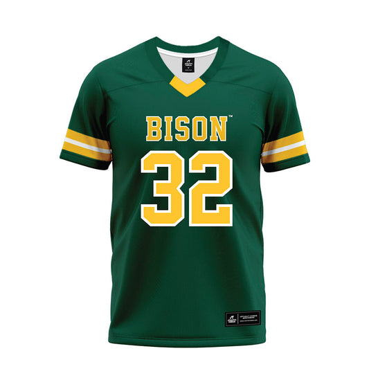 NDSU - NCAA Football : Alex Elliott - Green Premium Football Jersey-0