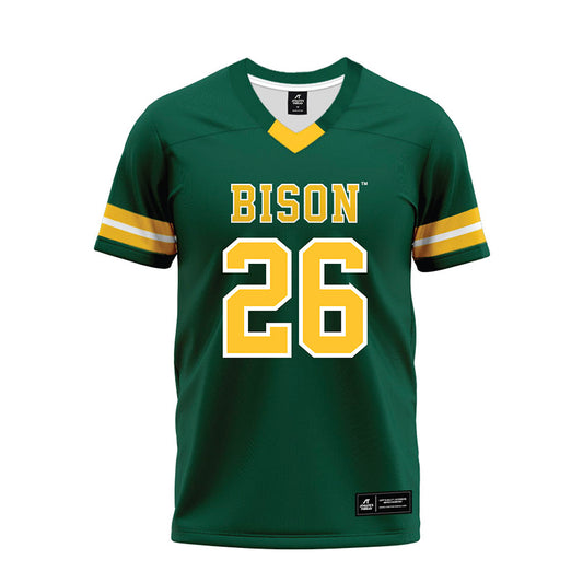 NDSU - NCAA Football : Evrett Tait - Green Premium Football Jersey-0