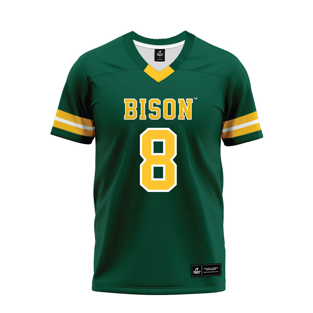 NDSU - NCAA Football : Keenan Wilson - Green Premium Football Jersey-0