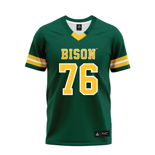 NDSU - NCAA Football : Ryan Babatz - Green Premium Football Jersey-0