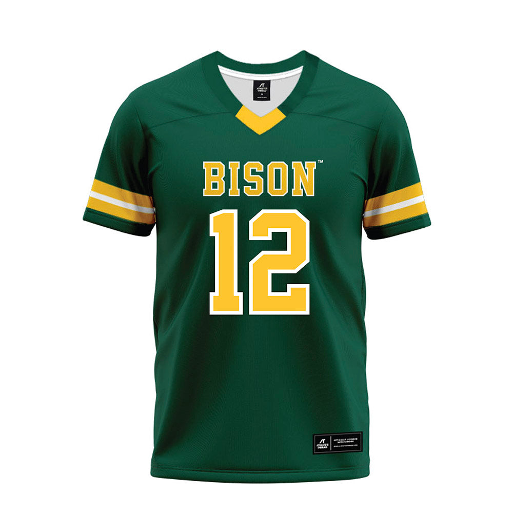 NDSU - NCAA Football : Dj Voltz - Green Premium Football Jersey-0