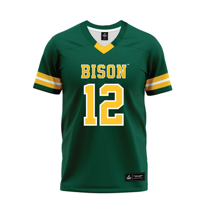 NDSU - NCAA Football : Dj Voltz - Green Premium Football Jersey-0