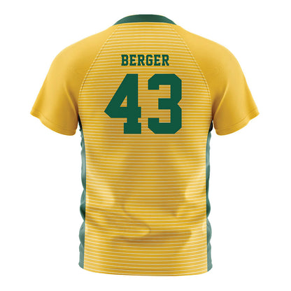 NDSU - NCAA Women's Soccer : Harlow Berger - Yellow Soccer Jersey-1