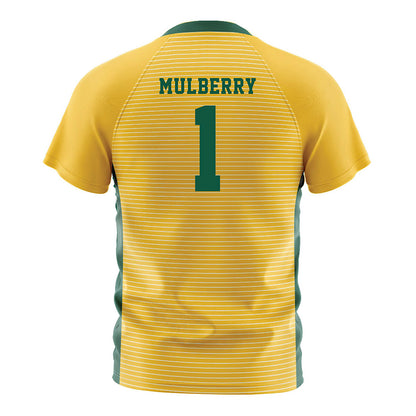 NDSU - NCAA Women's Soccer : Payton Mulberry - Yellow Soccer Jersey-1