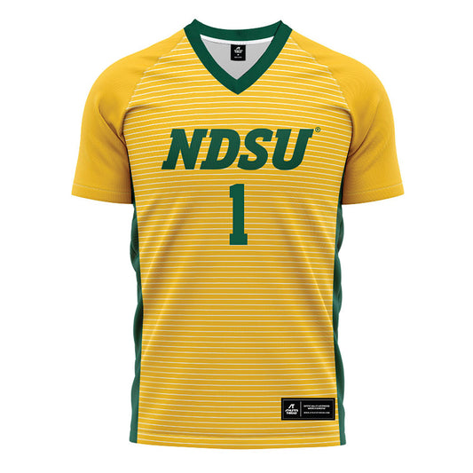 NDSU - NCAA Women's Soccer : Payton Mulberry - Yellow Soccer Jersey-0