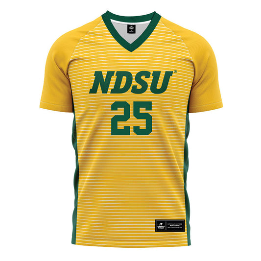 NDSU - NCAA Women's Soccer : Leighton Roberson - Yellow Soccer Jersey-0