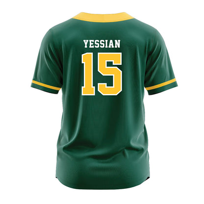 NDSU - NCAA Softball : Jasmyn Yessian - Green Jersey-1