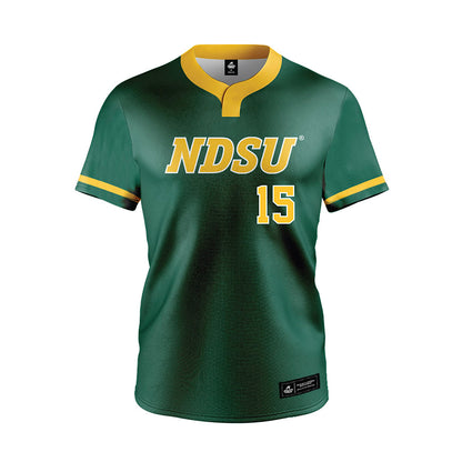 NDSU - NCAA Softball : Jasmyn Yessian - Green Jersey-0
