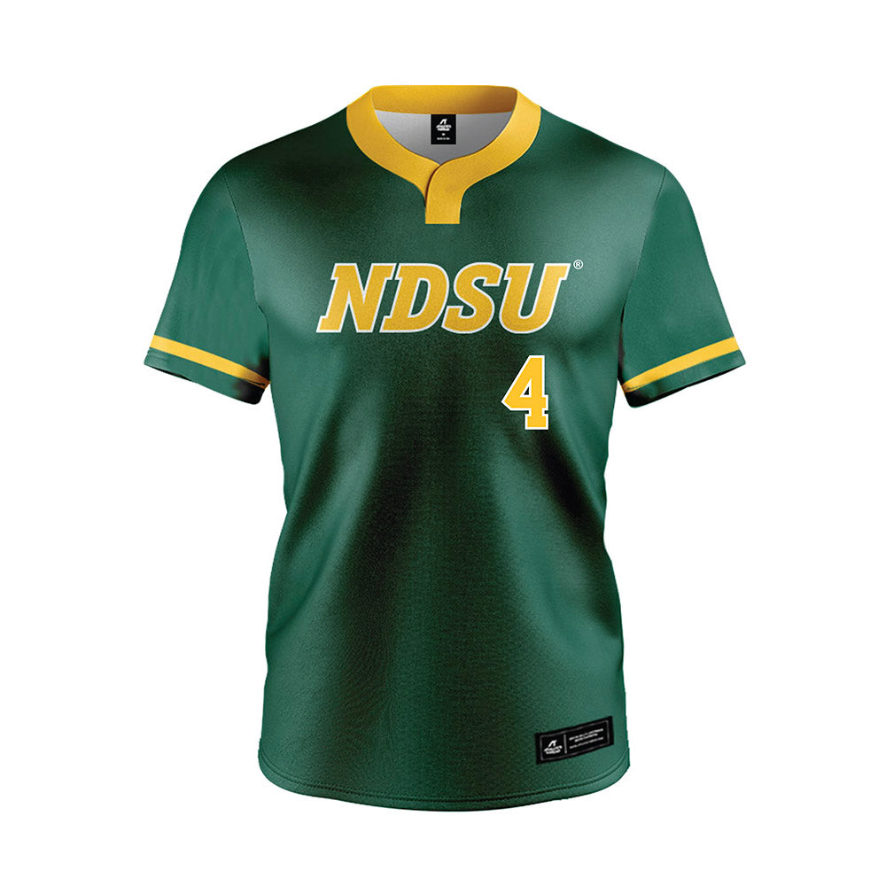 NDSU - NCAA Softball : Ellie Peterson - Green Jersey-0