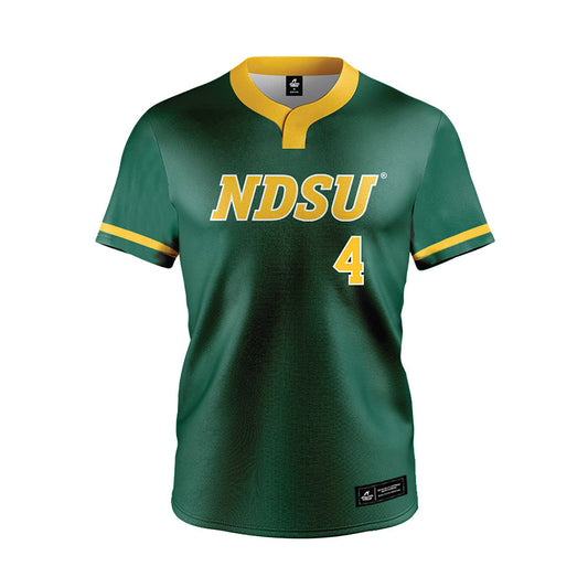 NDSU - NCAA Softball : Ellie Peterson - Green Jersey-0