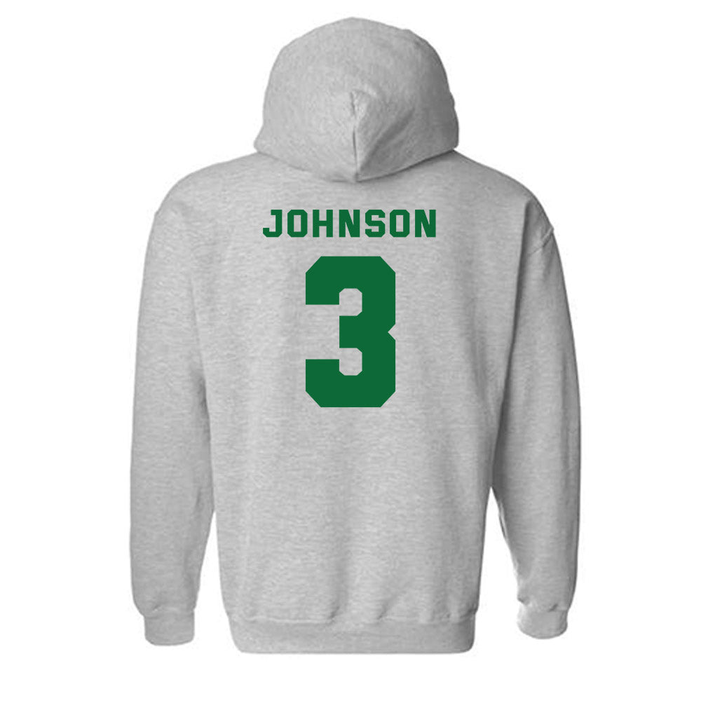  - NCAA Football : Denim Johnson - Classic Shersey Hooded Sweatshirt-1