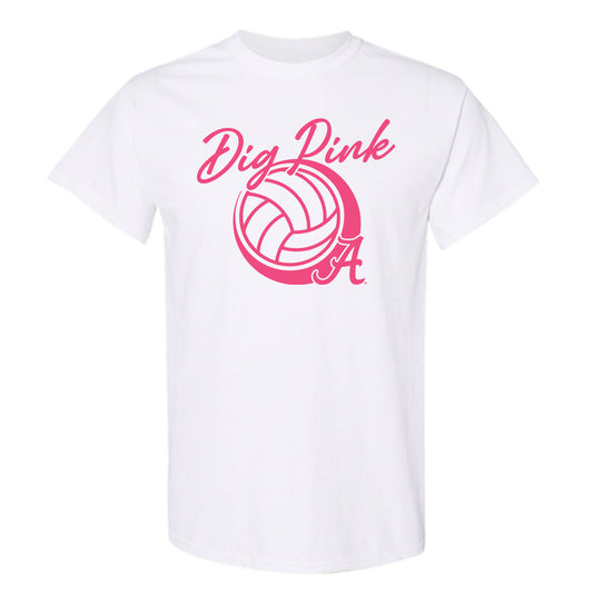 Alabama - NCAA Women's Volleyball : Breast Cancer T-Shirt-0
