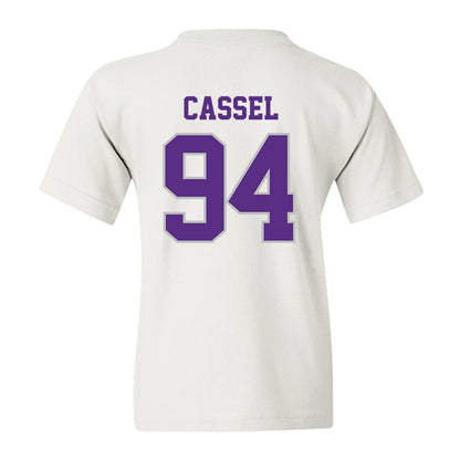 Stonehill - NCAA Football : Marcus Cassel - Classic Shersey Youth T-Shirt-1