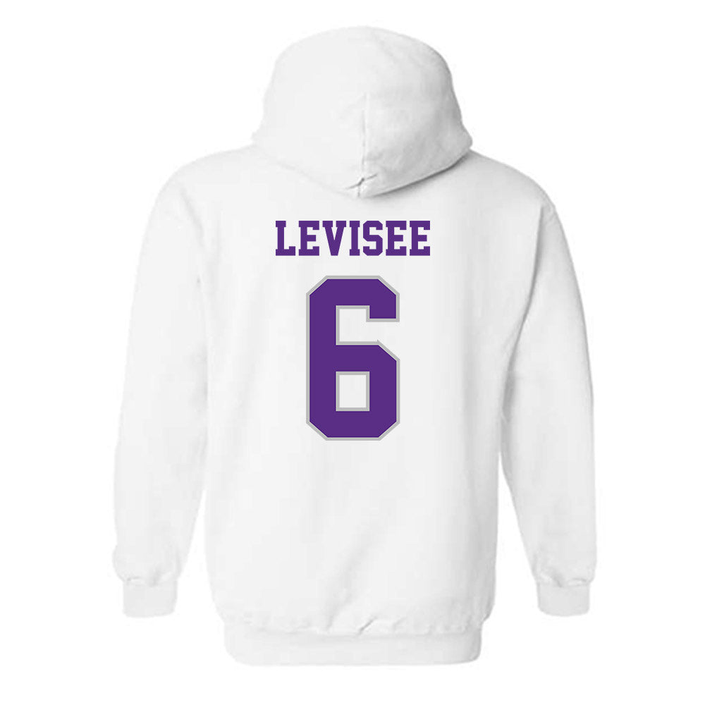 Stonehill - NCAA Men's Soccer : Tucker Levisee - Classic Shersey Hooded Sweatshirt-1