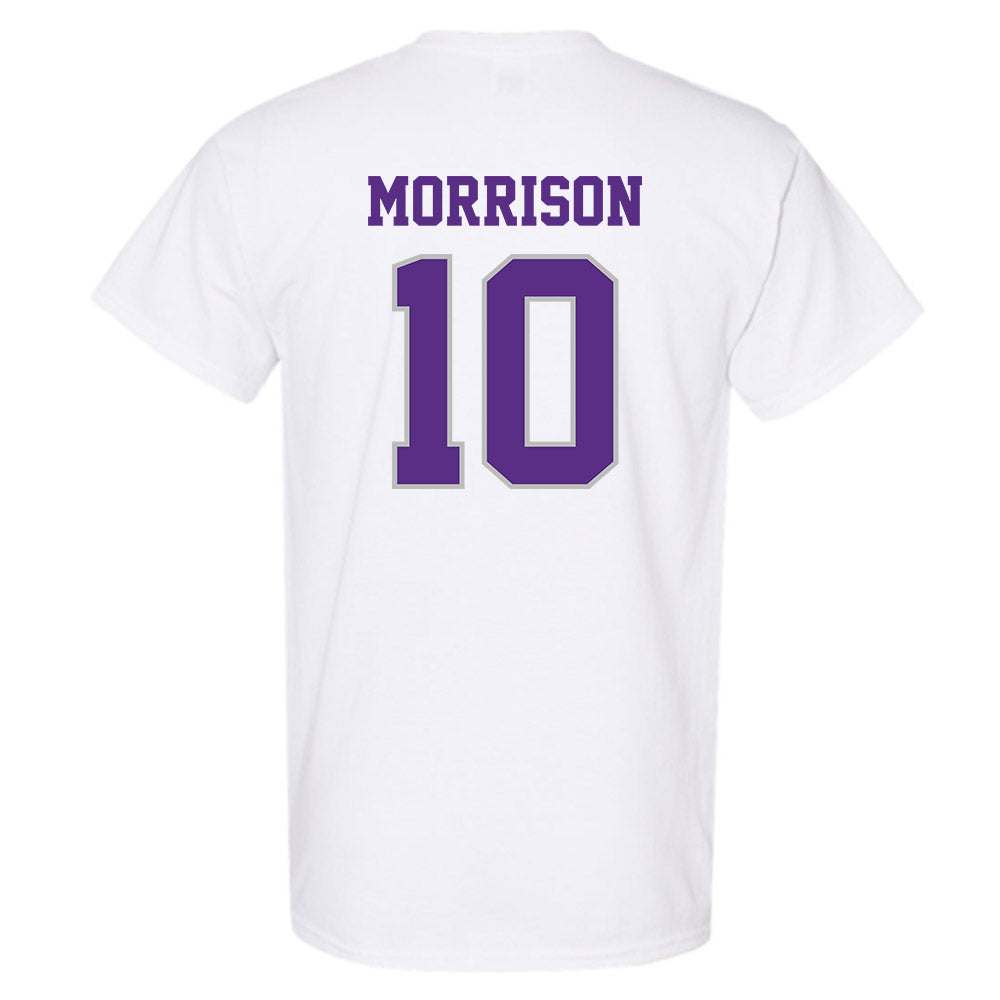 Stonehill - NCAA Baseball : Cam Morrison - Classic Shersey T-Shirt-1